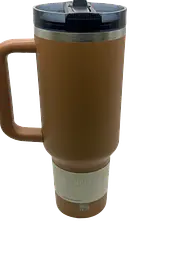 Термос термочашка Stanley Quencher ProTour Flip Straw Tumbler з нержавіючої сталі Caramel Brown 1,18 л KT7001976 - мініатюра 8
