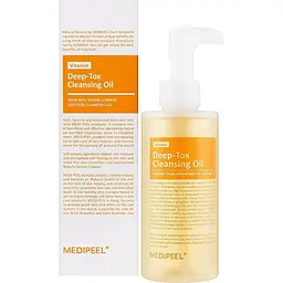 Гідрофільна олія для обличчя Medi Peel Vitamin Deep Tox Cleansing Oil з вітамінами 100 мл - мініатюра 2