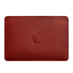 Чохол із натуральної шкіри BlankNote для MacBook 13 дюйм Червоний - мініатюра 4