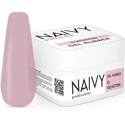 База для нігтів Naivy Professional №13 Velvetten каучукова кольорова 30 мл