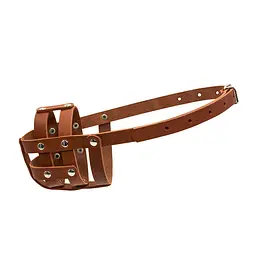 Намордник м'який "CoLLaR" №0 (спанієль) коричневий - мініатюра 3