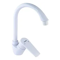 Змішувач для кухні Plamix Oscar-011 white PM0615, Білий