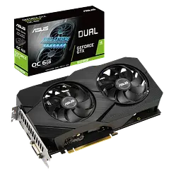 Відеокарта GeForce GTX 1660 Super 6GB Asus Dual Evo OC (DUAL-GTX1660S-O6G-EVO) Б/В - мініатюра 1