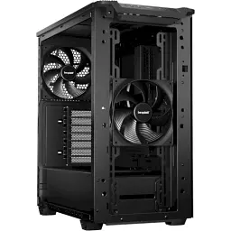 Корпус be quiet! Pure Base 501, Black, Mid Tower, без БЖ, для ATX / Micro ATX / Mini ITX, 1xType-C / 2xUSB 3.2, макс. CPU - 178 мм / VGA - 368 мм, 2x140 мм Pure Wings 3 (BG073) - мініатюра 2