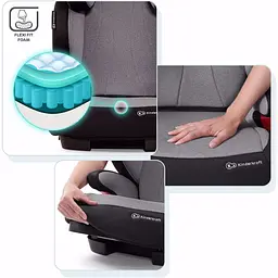 Автокрісло Kinderkraft 15-36 кг IsoFix Unity Black - мініатюра 15