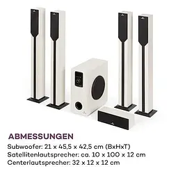 Домашній кінотеатр Auna Areal Elegance 5.1 (10034855) - мініатюра 9