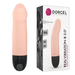 Вібратор Dorcel Real 2.0 S 15.2 см тілесний - мініатюра 4