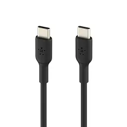 Кабель Belkin USB-C > USB-C заряджання/синхронізації 1м, 60Вт, Type-C, PVC, чорний teh0013663 - мініатюра 3