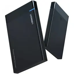 Кишеня зовнішня Ugreen USB 3.0 to M.2 SATA SSD US221 black (30848) - мініатюра 3
