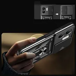 Чохол до мобільного телефона BeCover Military Infinix Smart 9 (X6532) Black (713049) - мініатюра 6