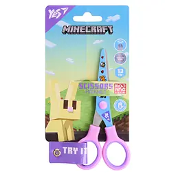 Ножиці дит. Yes 480471 Minecraft.Spring 13см з принтом на лезі