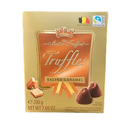 Конфеты MAITRE TRUFFOUT Трюфель Соленая Карамель, 200 г