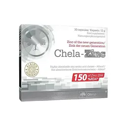 Вітаміни та мінерали Olimp Chela-Zinc 30 капсул