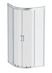 Душова кабіна AM.PM Gem 1/4 Round 100 см без піддону хром матовий W90UG-401-100100-MT