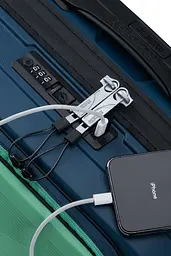 Валіза American Tourister AIRCONIC TEAL BLUE/GREEN 55х40х23 55 См 88G*12005 - мініатюра 11
