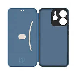Чохол-книжка MAKE Xiaomi Redmi Note 14 4G Flip Ocean Blue - мініатюра 4