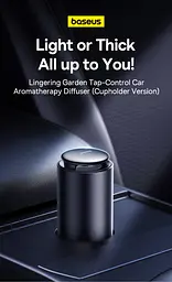 Автомобільний ароматизатор повітря Baseus Lingering Garden Tap-Control Car (CNFX020301) - мініатюра 2