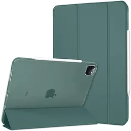 Чохол до планшета BeCover Tri Fold Hard BeCover Apple iPad Pro 11 2020/2021/2022 Dark Green (709667) - мініатюра 2
