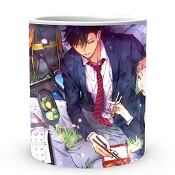 Кухоль GeekLand Haikyu!! Волейбол Сугавара Куроо Кенма HK 001.03 330 мл білий - мініатюра 2