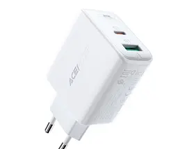 Зарядний пристрій швидкий Acefast A5 32 W USB-C + USB-A) - мініатюра 4