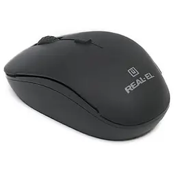 Комп'ютерна мишка Real-El (RM-301 black) - мініатюра 3