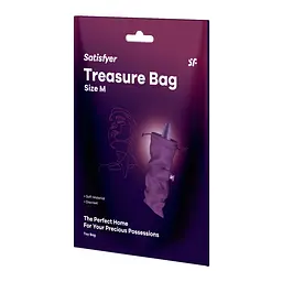 Мішечок для зберігання іграшок Satisfyer Treasure Bag M Violet Satisfyer IG059969; SX0547 98412 - мініатюра 3