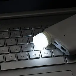 Світлячок LED лампочка нічник Світлодіодний USB світильник підсвічування UKC - мініатюра 3