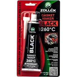 Герметик автомобільний Zollex BLACK-85g. (BLACK-85gP)