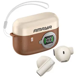 Бездротові навушники TWS ATW-36 Brown Amaya teh0030105