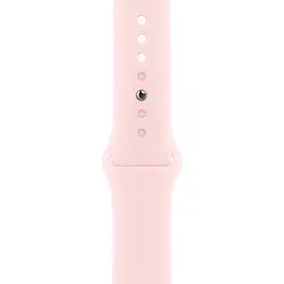 Смарт-годинник Apple Watch Series 9 GPS 41mm Pink Aluminum Case with Light Pink Sport Band S/M [MR933] [92652] - мініатюра 3