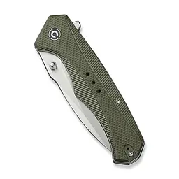 Ніж складаний туристичний Civivi Photonix, (9.4 см) 14C28N / G10 темно-зелений - мініатюра 4