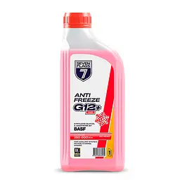 Антифриз 7FLAGS Super G12+ червоний -20°C 1л 7350118360262