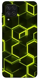 Чохол Demsky Neon hexagon для Samsung Galaxy A22 4G