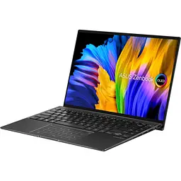 Ноутбук ASUS ZenBook 14 Flip (UN54010A-KN163W) R5-5600H, 16/512Gb, 90Hz, Win11 Oled Black - мініатюра 6