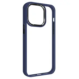 Чехол для Apple iPhone 13 Pro, Unit, синий, прозрачный противоударный чехол-накладка из TPU и поликарбоната (PC), с защитными бортиками, защита всего корпуса от ударов и царапин, ArmorStandart (ARM62492) - мініатюра 2
