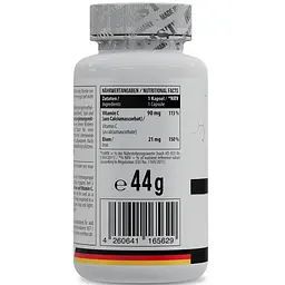 Вітамін С та залізо MST Nutrition Iron Bisglycinate, 60 капсул для профілактики залізодефіцитної анемії - мініатюра 3