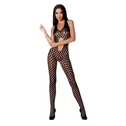 Бодістокінг Passion BS065 комбінезон велика сітка S/M/L black - мініатюра 3