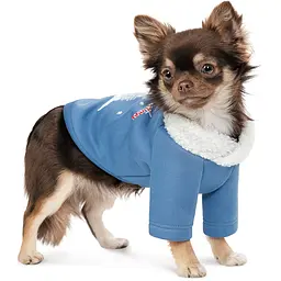 Толстовка для собак Pet Fashion Tinsel М блакитна - мініатюра 3