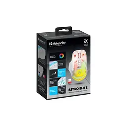 Мишка Defender Astro Elite GM-056 LED Wireless White (52056) - мініатюра 6