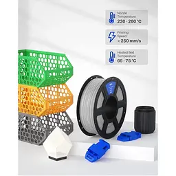 Філамент для 3D-принтерів Elegoo PETG 1kg Orange (50.203.0392) - мініатюра 2