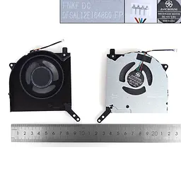 Вентилятор для Legion 5 Pro-16ACH6H Type 82JQ, (10V GPU fan, FCN FNKF DFSAL12E164860, Аналог) - мініатюра 3