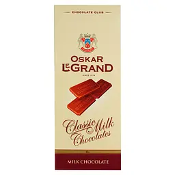 Шоколад Oskar Le Grand молочний 82 г