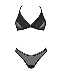 Комплект Obsessive Latinesa 2-pcs set XL/2XL, бюстгальтер та трусики - мініатюра 3