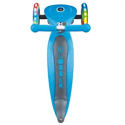 Самокат Globber Primo Foldable Lights Led блакитний (432-101-2) - мініатюра 2