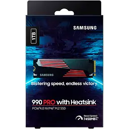 SSD накопичувач Samsung 990 PRO with Heatsink 1 TB [MZ-V9P1T0CW] [100624] - мініатюра 6