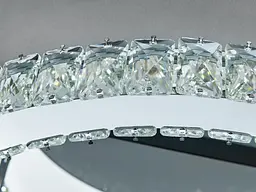 Стельова люстра LED Diasha 8818/800+600+400 хром 195W до 33 м² - мініатюра 5