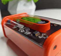 Портативний повербанк No Brand Power Bank 10000 mAh Помаранчевий (2104618813) - мініатюра 6