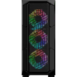 Корпус 1stPlayer XF-BK-4F7 Black [134421] - мініатюра 4