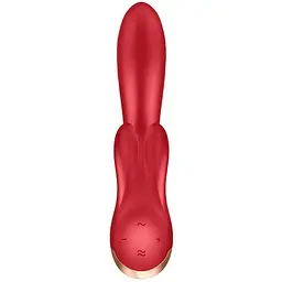 Смарт вібратор кролик із подвійним відростком Satisfyer Double Flex - мініатюра 2