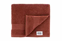 Рушник махровий Ardesto SuperSoft 50х90 см 100% бавовна теракотовий (ART2250RT)  - мініатюра 2